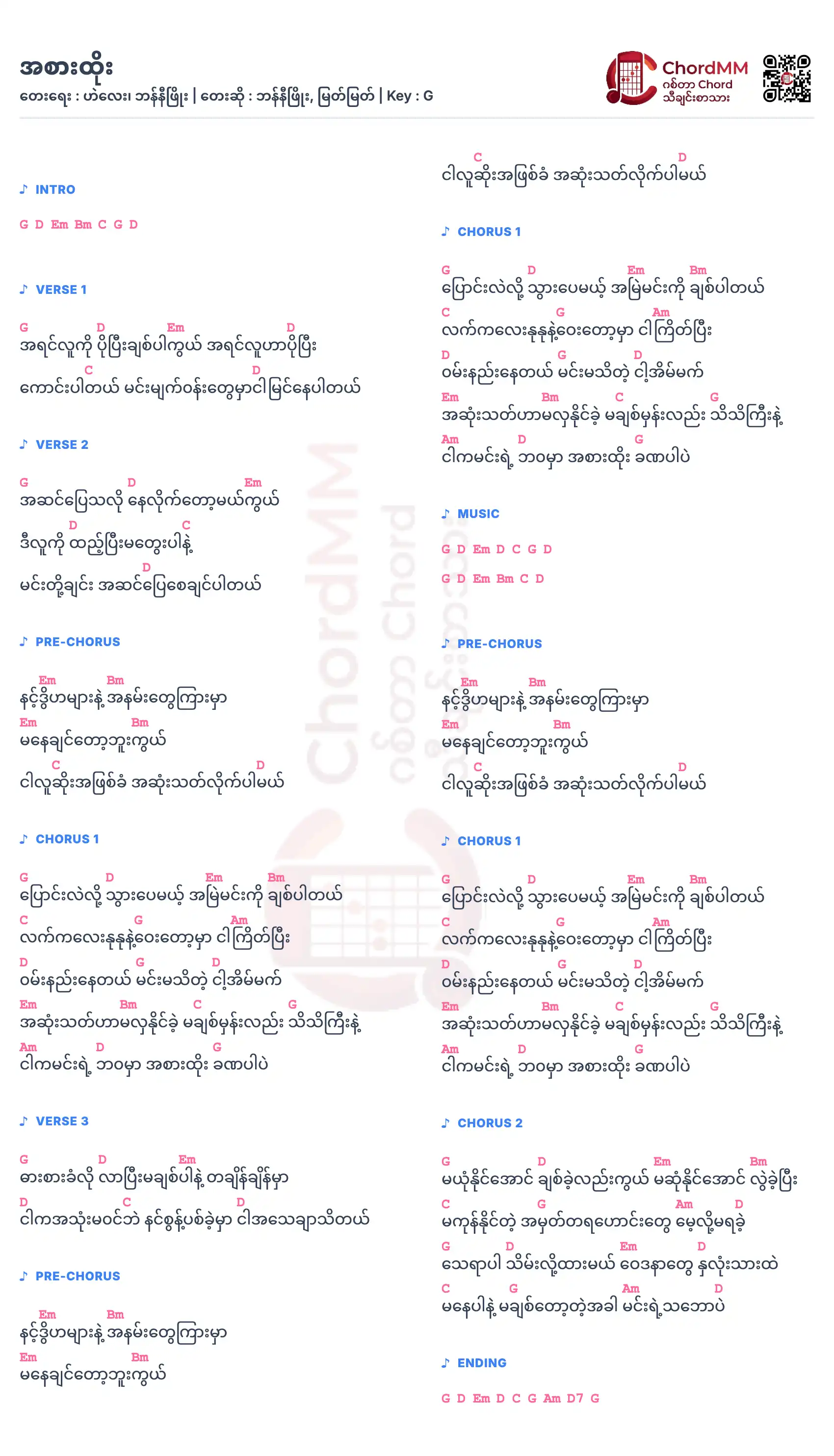 A Sar Htoe - အစားထိုး