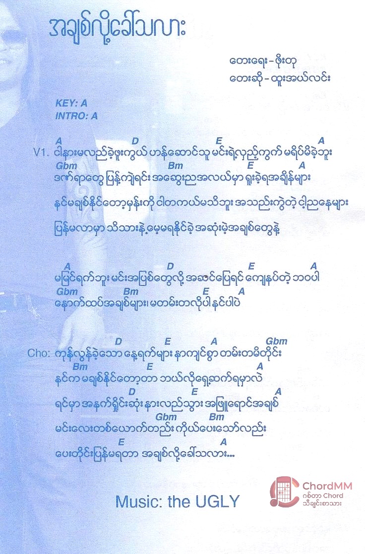 A Chit Loh Khaw Tha Lar - အချစ်လို့ခေါ်သလား