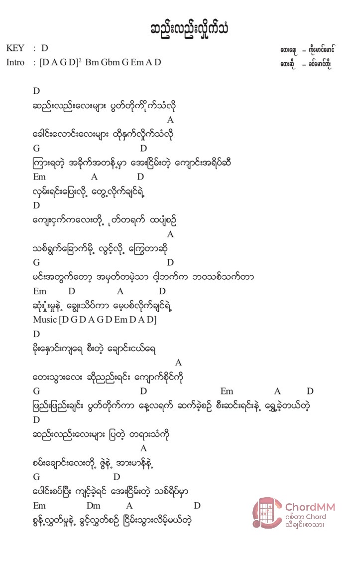 Sel Lal Hlite Than - ဆည်းလည်းလှိုက်သံ