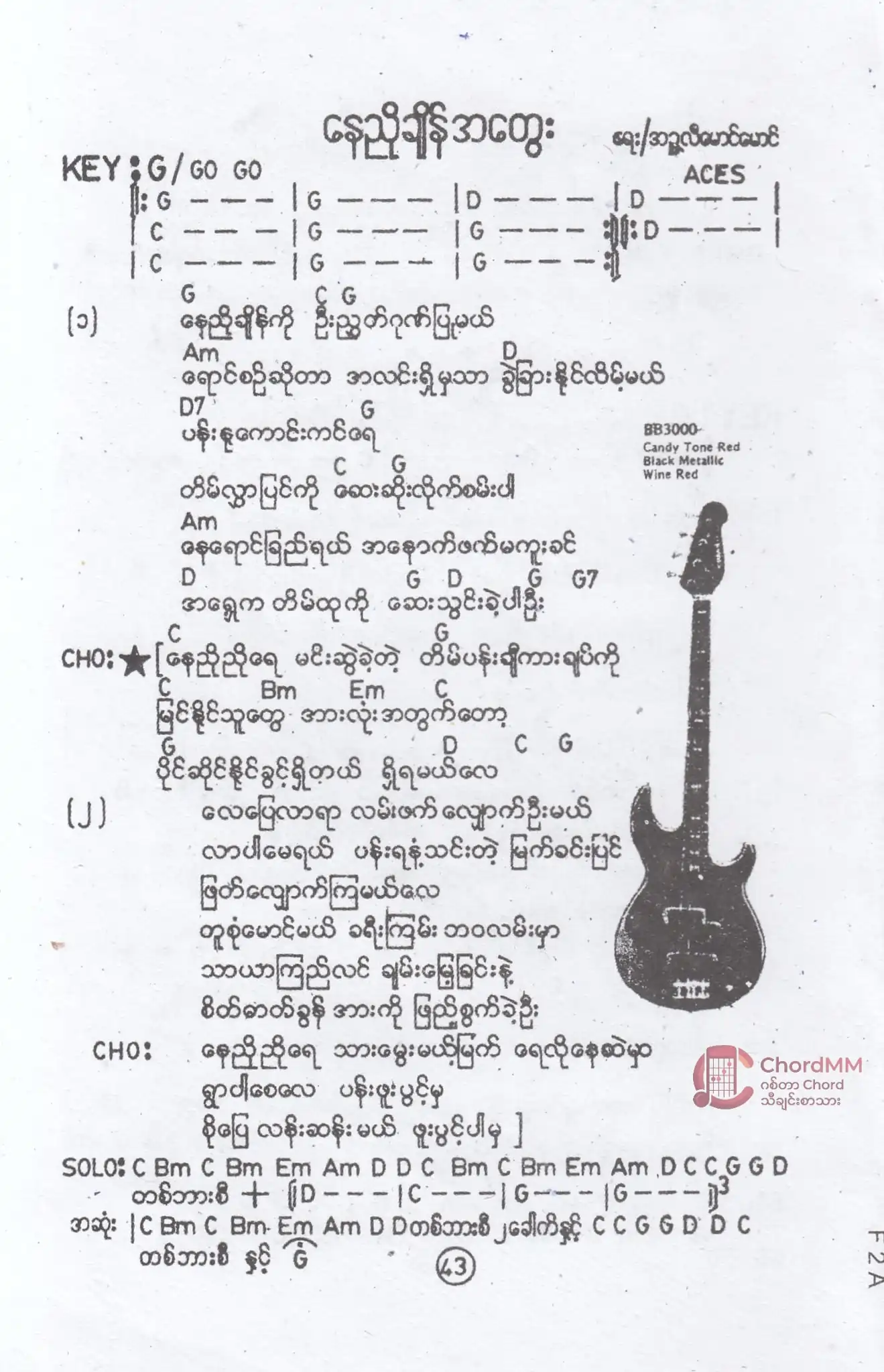 Nay Nyo Chain A Thway - နေညိုချိန်အတွေး