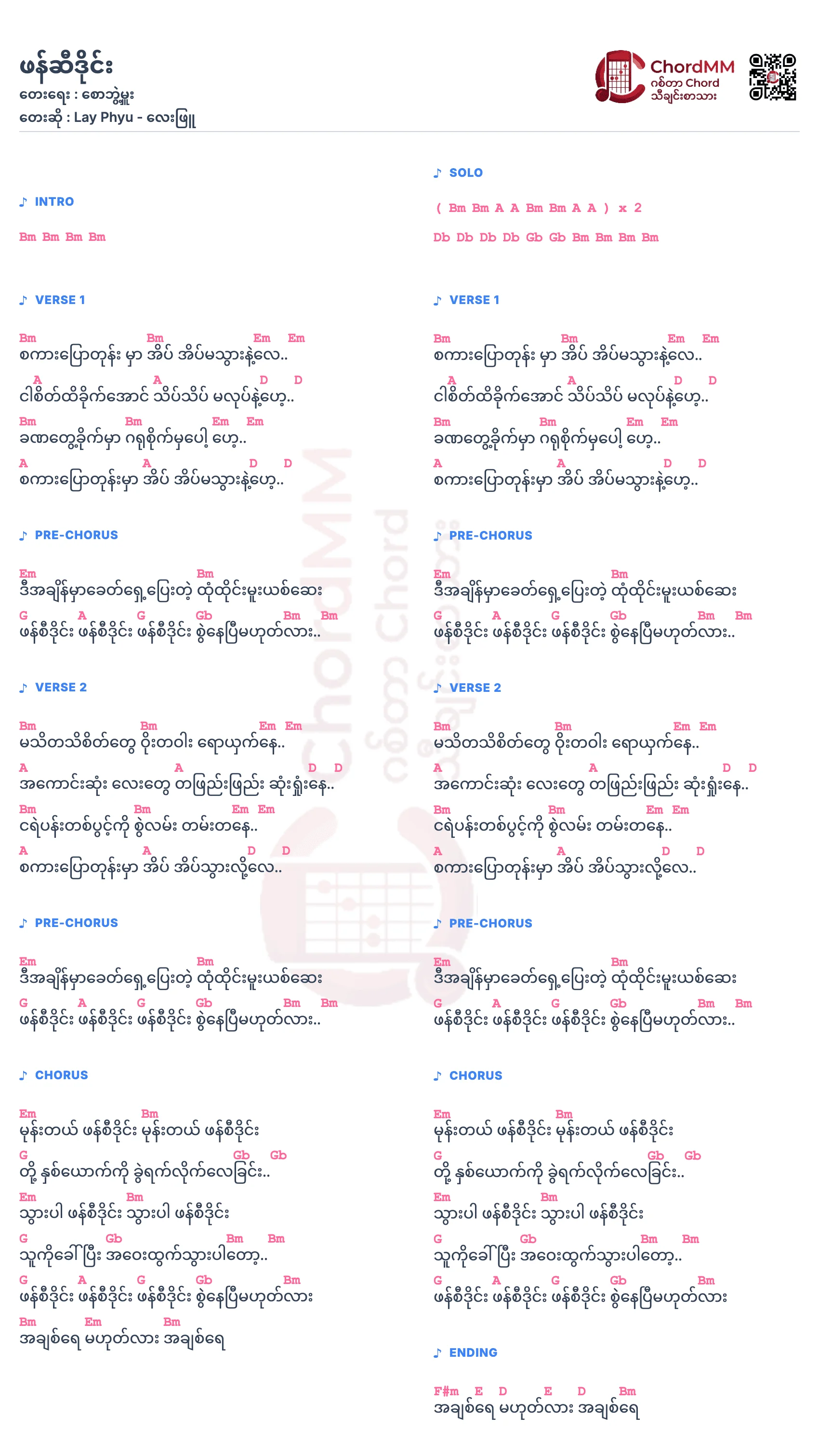 Phensedyl - ဖန်ဆီဒိုင်း