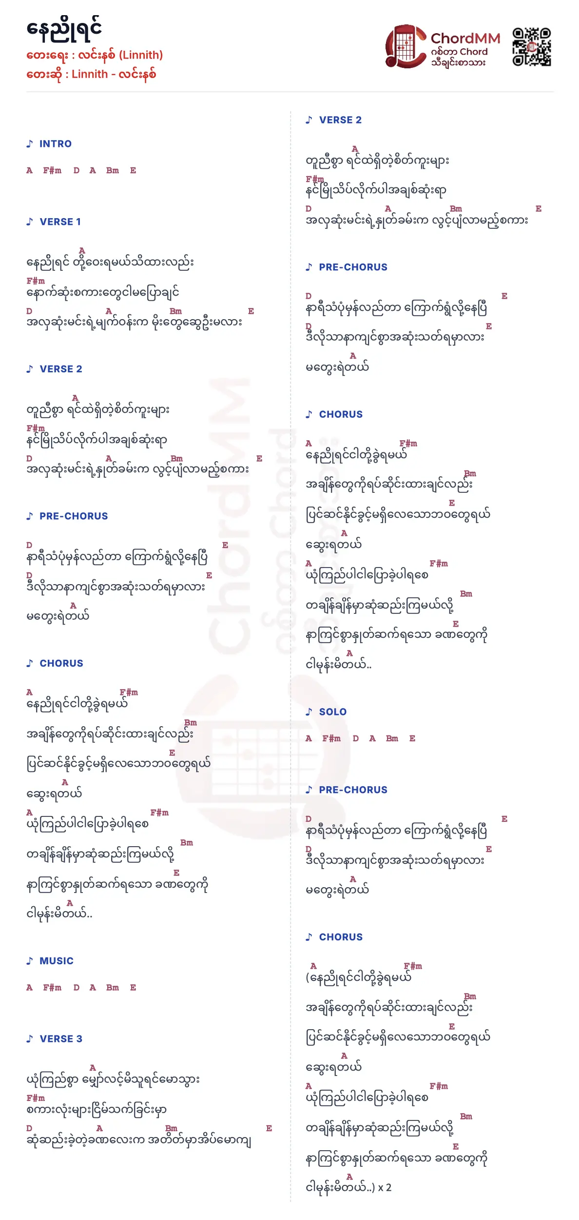 Nay Nyo Yin - နေညိုရင်
