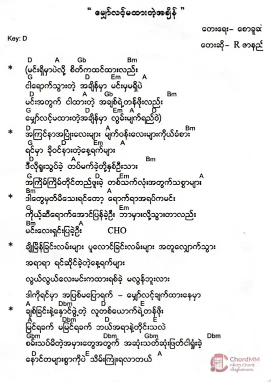 Myaw Lint Ma Htar Tae A Chain - မျှော်လင့်မထားတဲ့အချိိန်