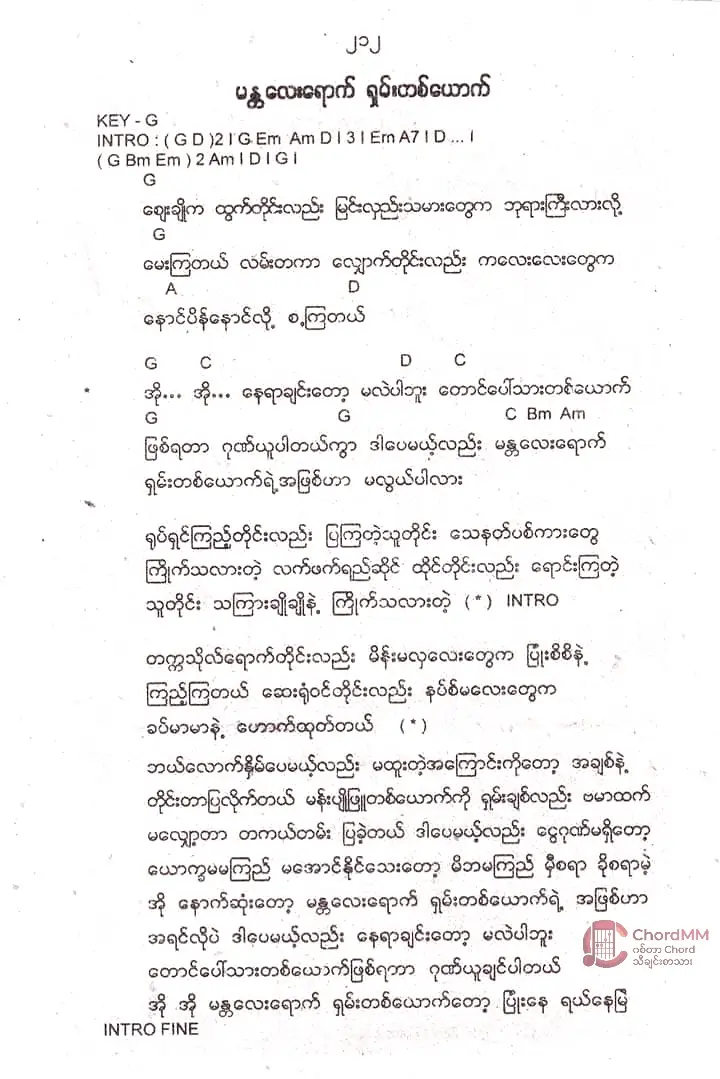 Mandalay Yout Shan Ta Yout - မန္တလေးရောက်ရှမ်းတစ်ယောက်